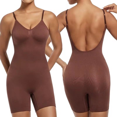 Zia Seamless Bodysuit Coffee (Large)