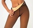 Fleece Tights Stockings Black