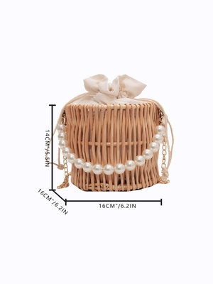 Rattan Woven Bag