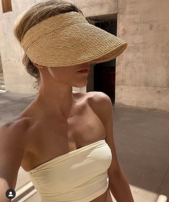 Visor Sunhat Brown