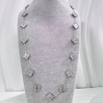 20 Leaf Lucky Charm Necklace