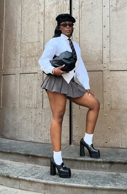 Tennis Skort Grey