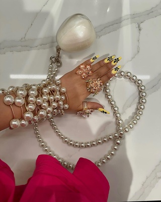 Pearl Ball Bracelet (Set of 3)