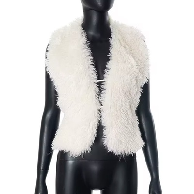 Ivy White Fur Top