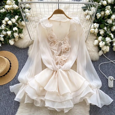 Femme Dress (Beige)