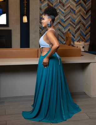 Fiji Dress Blue (Small)