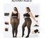 Fleece Tights Stockings Black