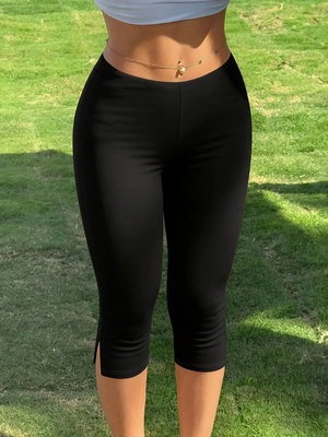 Capri Pants Black (Large)