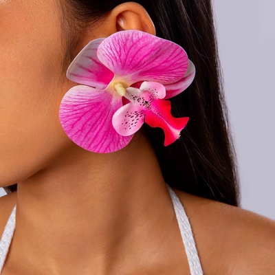 Orchid Earrings (Pink)