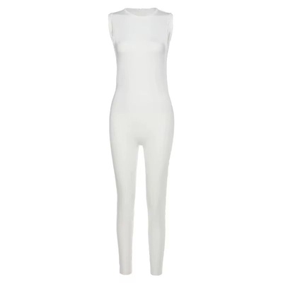 Leila Jumpsuit White (Medium)
