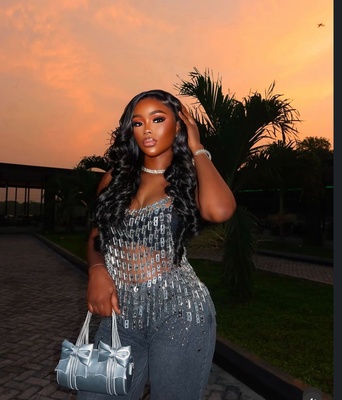 Mia Metallic Top (Free Size)