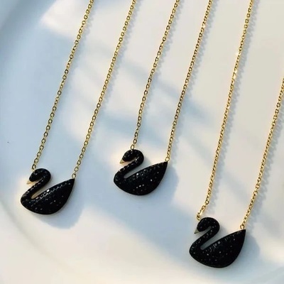 Black Swan Necklace