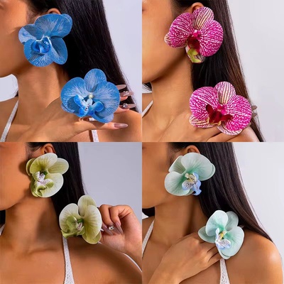 Orchid Earrings