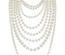 Top Tier Pearl Necklace White