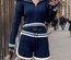 Gaya Knitted Set Blue