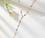 Multi Color Waterfall Necklace