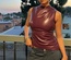 Juen Leather Top