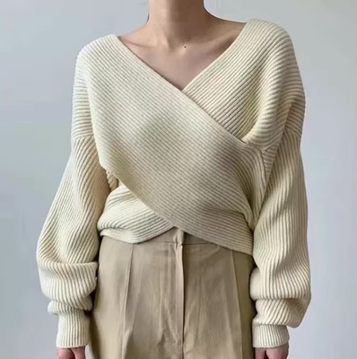 Knitted Top Off White (Medium)