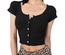 Emilia Crop Top Black