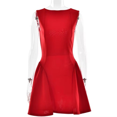Jasmine Dress Red