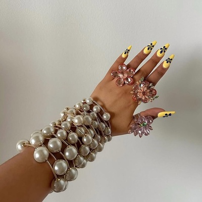 Pearl Ball Bracelet (Set of 3)