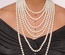 Top Tier Pearl Necklace White